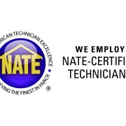 We employ NATE-certified techs